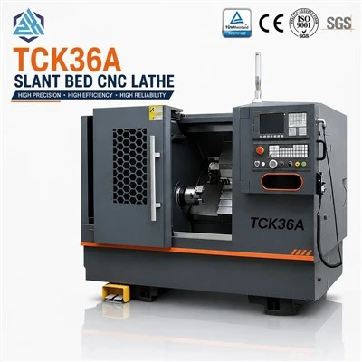 Torno CNC de precisão
